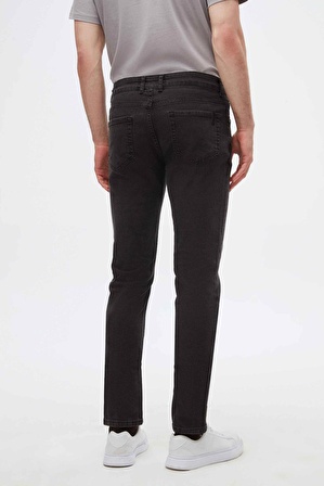 Twn Super Slim Fit Gri Denim Pantolon