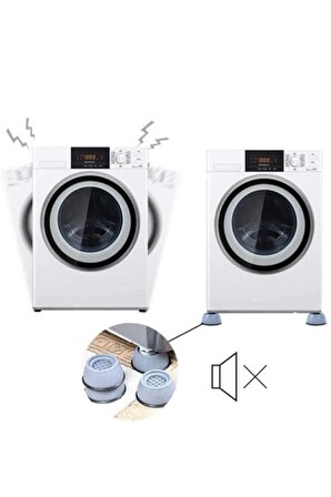 Beyaz Eşya Altlığı Bulaşık Çamaşır Makinası Altlığı Ses Titreşim Engelleyici Eşya Yükseltici