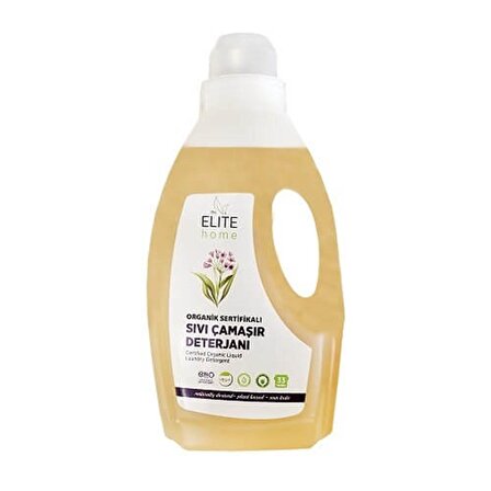 The Elite Home Leke Karşıtı & Organik Beyazlar için Sıvı Deterjan 850 ml