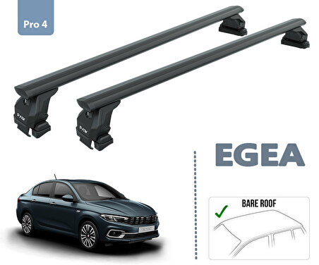 Fiat Egea Sedan Ara Atkisi Tavan Sistemleri 2016- Siyah Renk