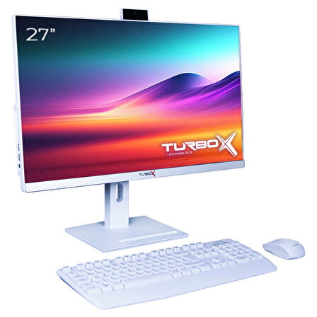 Turbox TAx847 Intel Core i7 11700 8GB DDR4 512GB NVMe 27 inç FHD Bluetooth Webcam All in One PC
