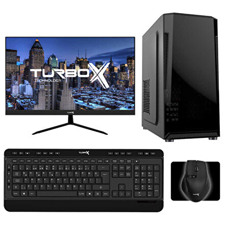 Turbox Tx4336 i5 11400 16GB DDR4 512GB NVMe SSD 21.5 inç Monitör Masaüstü Ev Ofis Bilgisayarı