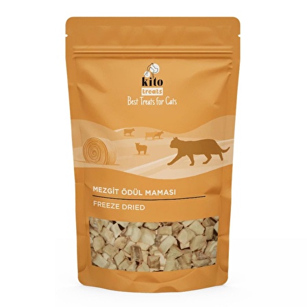 Kito Freeze Dried Mezgit Ödül Maması 30 gr (Kediler için)