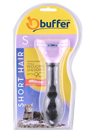 BUFFER® Kısa Tüylü Kedi Tarağı 4,5 Kg Üzeri Tüy Toplayan Temizleyici Tarak Küçük Boy