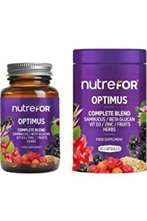 Nutrefor Optimus Complete Blend 30 Kapsül