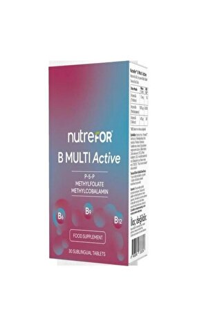 Nutrefor Active Multi B 30 Tablet