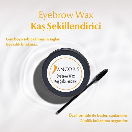 Kaş Şekillendirici , Besleyici Ve Canlandırıcı Wax (EYEBROW WAX)