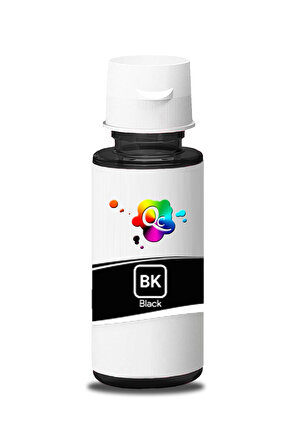 QC HP Ink Tank Wireless 415 Uyumlu Yazıcı Mürekkebi 70ml BK Black Siyah Pigment