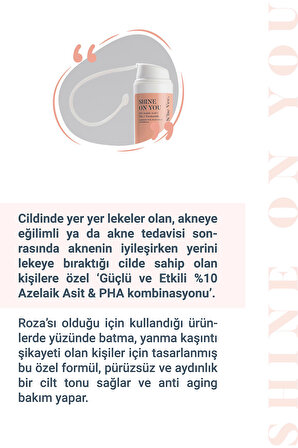 SHINE ON YOU | Bariyer Koruyucu Kalkan Yaşlanma Karşıtı & Konforlu Cilt Bakım Kremi