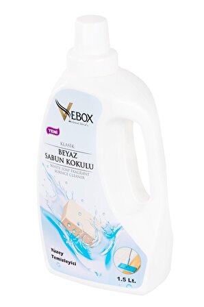 Vebox Beyaz Sabun Granit Sıvı Yüzey Temizleyici 1.5 lt 