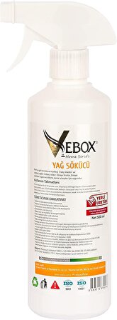Vebox Mutfak Yağ Çözücü Sprey 500 ml