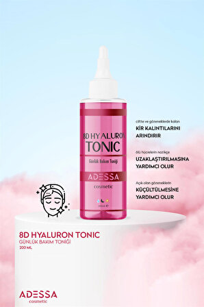 Adessa 8D Hyaluron Tonic - Günlük Bakım Toniği 200 ml