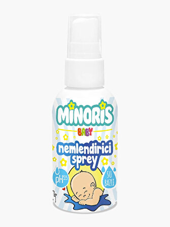 Minoris Baby Su Bazlı Nemlendirici Sprey 100 Ml