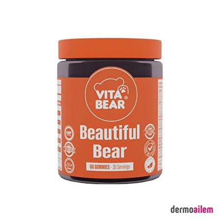 Vita Bear Beautiful Bear Cilt Vitamini 60 Adet