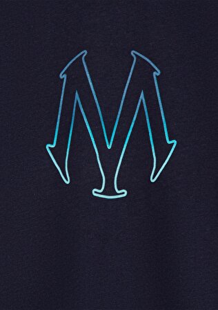 Mavi Logo Baskılı Lacivert Tişört 6610044-70490