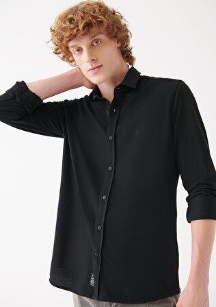 Siyah Gömlek 0210294-900