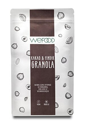 Kakao & Fındık Granola 250 gr