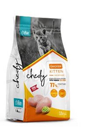 Chedy Süper Premium Yavru Ve Hamile Kedi Maması 1.5 Kg