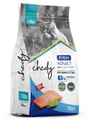 Chedy Super Premium Balıklı Yetişkin Kedi Maması 10 Kg
