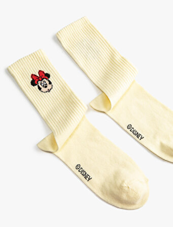 Minnie Mouse Çorap Lisanslı Baskılı