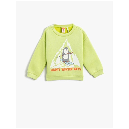 Koton Kids Happy Winter Days Sweatshirt KOTON-3WMB10373TK1663