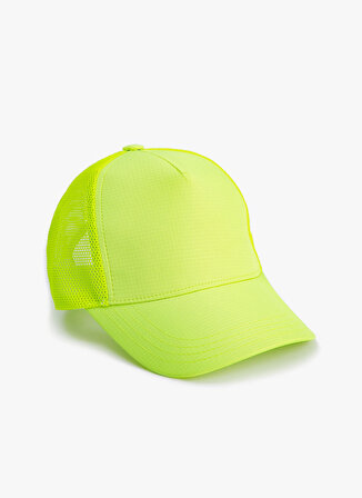 Koton Neon Sarı Kadın Şapka 3SAK40042AA