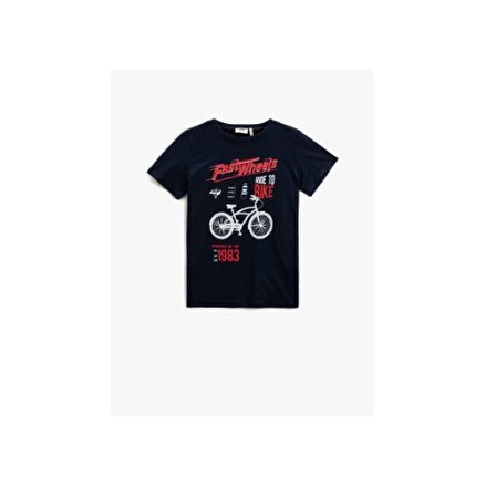 Koton Kids Fast Wheels Tshirt KOTON-3SKB10170TK1085