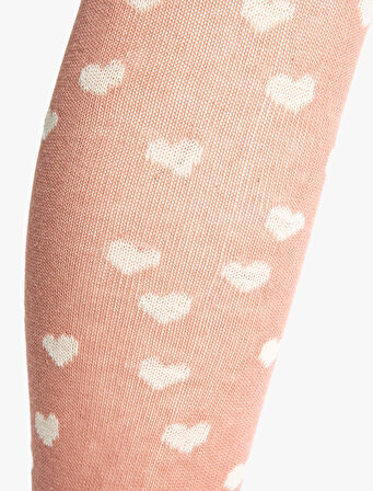 Desenli Pamuklu Külotlu Çorap 