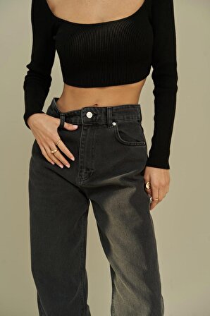 Marla Basic Siyah Jean Pantolon