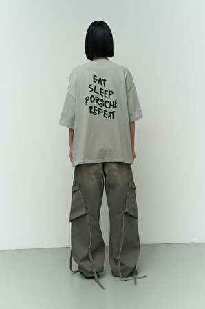 Eat Sleep Duman Oversize T-Shirt
