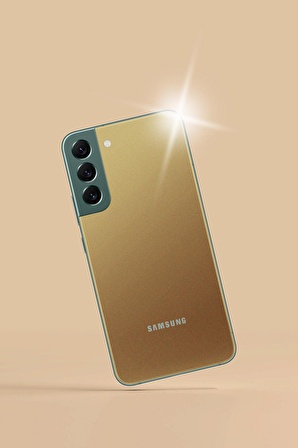 Gold Galaxy S22 Plus Kaplama Arka Ve Yan Full Kaplayan Koruyucu Body Hydrogel Kaplama