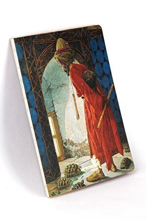 Vintage Serisi 7 - Osman Hamdi Bey - Kaplumbağa Terbiyecisi, 1906 - Çizgisiz - 96 Sayfa - 14,8x21cm