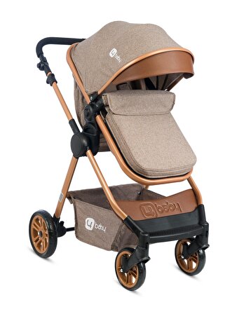 4 Baby AB-490 Comfort Gold Çift Yönlü Travel Sistem Bebek Arabası