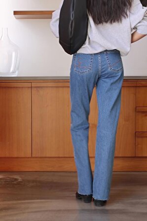 Mavi Camila Straight Fit Uzun Jean