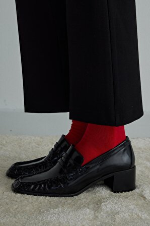 Kırmızı Basic Çorap