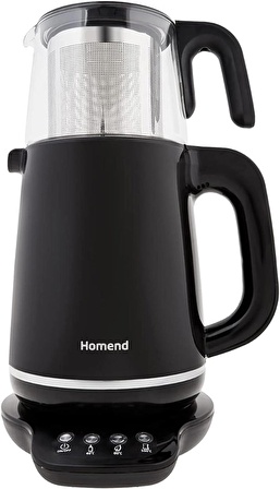 (OUTLET) Homend Royaltea 1726H 1800 W Siyah Konuşan Çay Makinesi