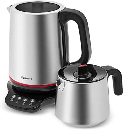 (AMBALAJ HASARLI) Homend Royaltea Smart 1791H Wi-Fi 1800 W Konuşan Çay Makinesi