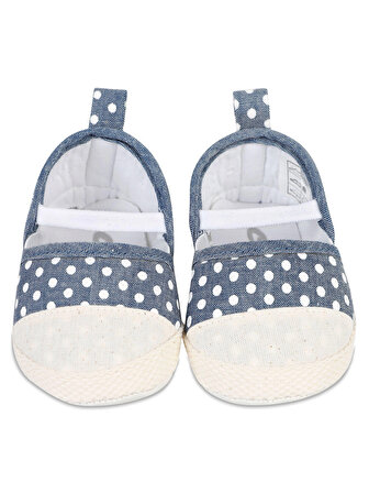 Civil Baby Kız Bebek Patik Ayakkabı 17-19 Numara İndigo