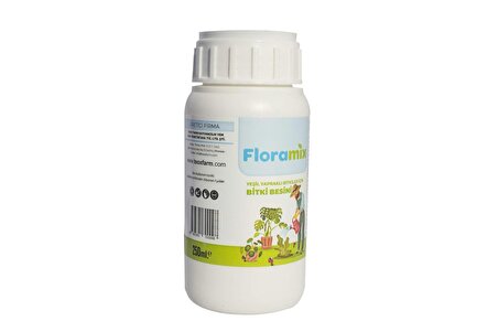 Floramix Yeşil Yapraklı Bitkiler İçin Solucan Gübreli Bitki Besini - Vitamini 250 Ml