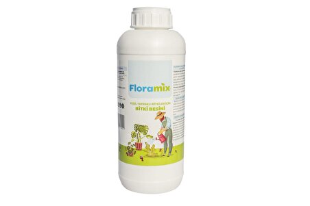 Floramix Yeşil Yapraklı Bitkiler İçin Solucan Gübreli Bitki Besini - Vitamini 1 L