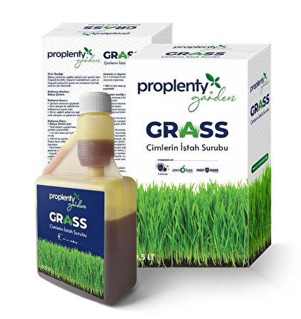 Proplenty Garden GRASS Sıvı Çim Besin Gübresi 0.5 lt