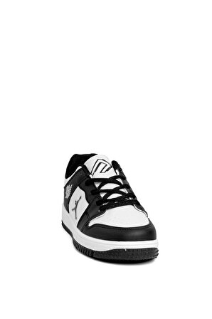 Cool Haykat Kısa Kadın Yürüyüş Ayakkabısı Siyah - Beyaz