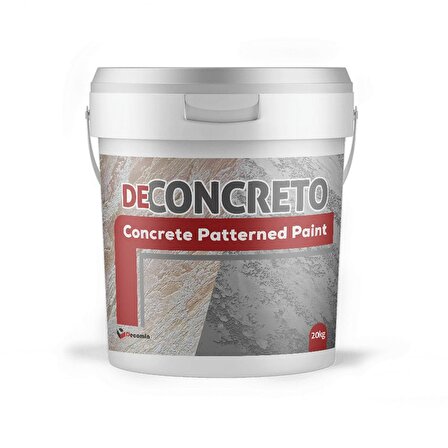 De Concreto Beton Efektli Dekoratif Sıva 20kg