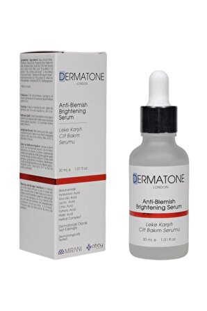 Dermatone Tüm Cilt Tipleri İçin Leke Karşıtı Serum  30 ml 
