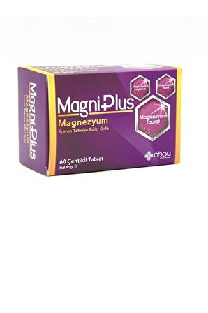 Magni Plus Magnezyum Içeren Gıda Takviyesi