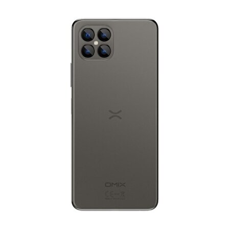 Omix X600 Gri 128 GB 6 GB Ram 6.78 İnç 50 MP Akıllı Telefon