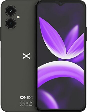 OMIX X5 4+4 64GB SİYAH