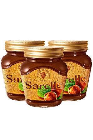 Sarelle Kakaolu Fındık Kreması 350 Gr 3'lü Paket