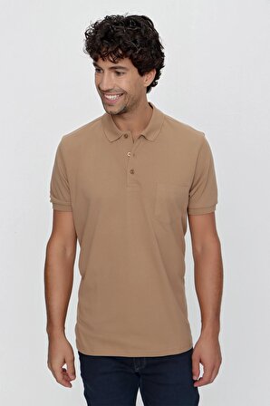  Erkek Safari Basic Düz %100 Pamuk Battal Geniş Kesim Kısa Kollu  Polo Yaka Tişört