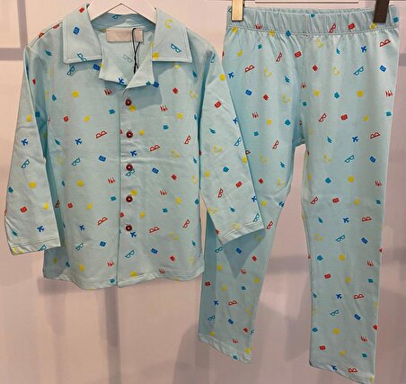 2551 Tina Kız Çocuk Pijama Takımı
